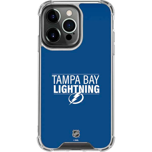 NHL Tampa Bay Lightning Lineup iPhone 16 Pro Clear Case